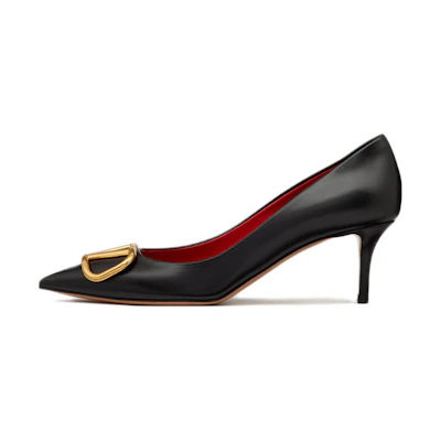 (W) Valentino VLogo Signature High Heel 'Black'