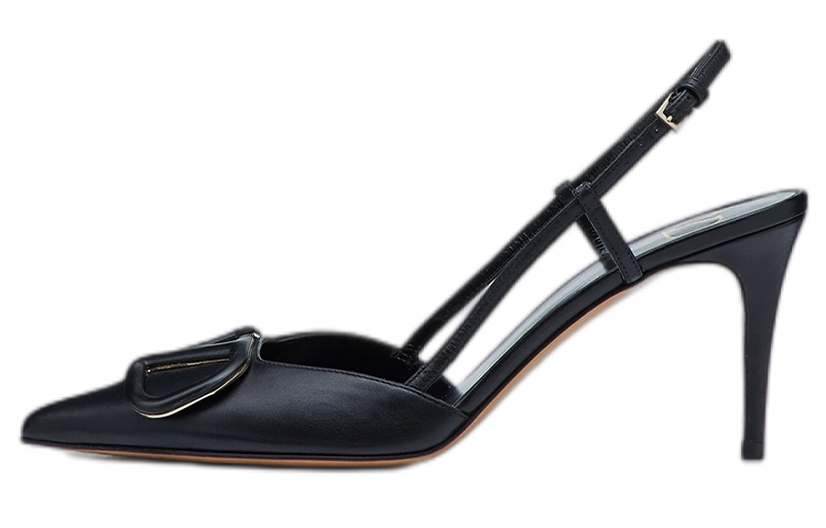 (Women) Valentino VLogo Signature High Heel 'Black Ankle-Tie' XW2S0R01MZF0NO