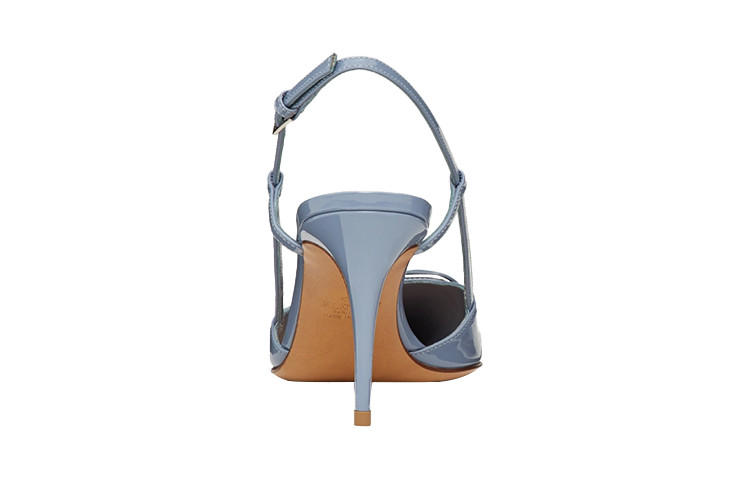 (W) Valentino VLogo Signature High Heels 'Patent Blue with Ribbon Ties' 圖 4