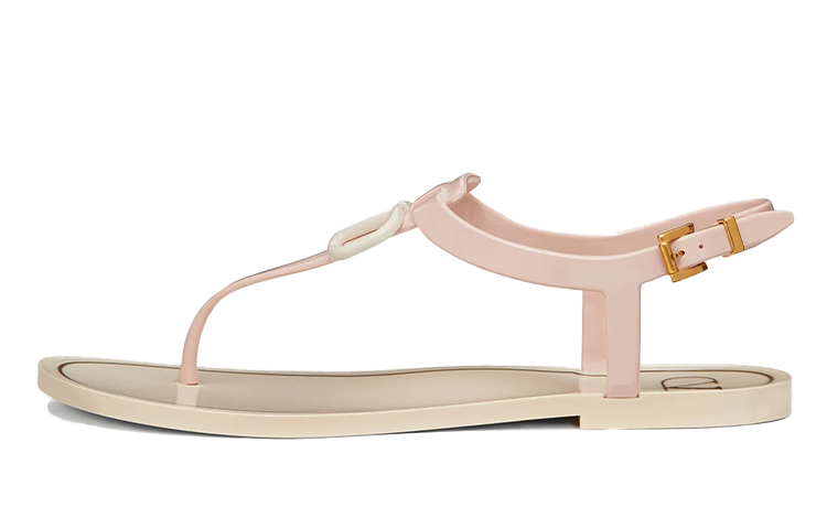 (W) Valentino VLOGO Signature Slide 'Pink'