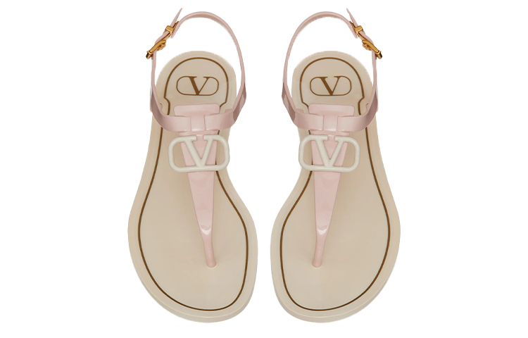 (W) Valentino VLOGO Signature Slide 'Pink' 圖 4