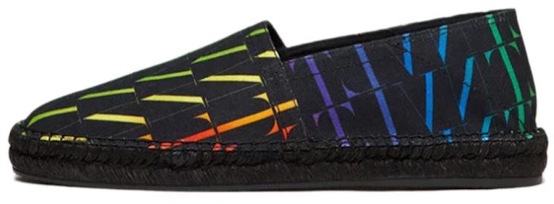 (Women) Valentino VLTN Times 'Full Color Print Fisherman Shoes Black' VY2S0B73NKYAZ8 Buy (Women) Valentino VLTN Times 'Full Color Print Fisherman Shoes Black' VY2S0B73NKYAZ8