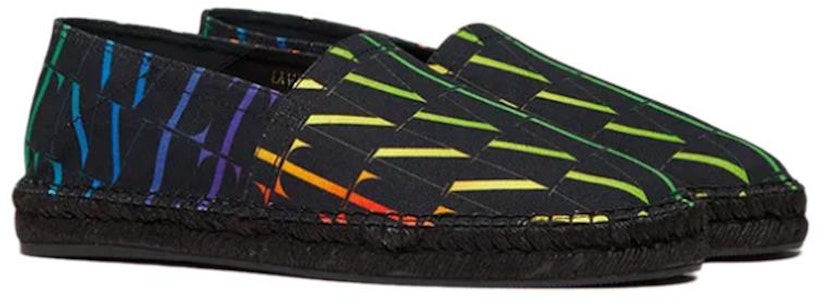 (W) Valentino VLTN Times 'Zapatos Pescador Estampado Colorido Negro' VY2S0B73NKYAZ8 Lookbook (W) Valentino VLTN Times 'Zapatos Pescador Estampado Colorido Negro' VY2S0B73NKYAZ8