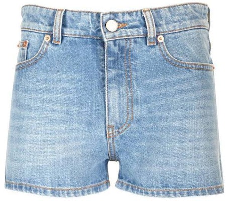 (Women) Valentino Washed Zipper Casual Denim Shorts Women’s Blue 4B3DD16M8CR508 Order (Women) Valentino Washed Zipper Casual Denim Shorts Women’s Blue 4B3DD16M8CR508