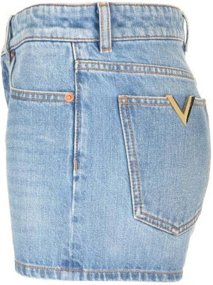 (Women) Valentino Washed Zipper Casual Denim Shorts Women’s Blue 4B3DD16M8CR508 Shop (Women) Valentino Washed Zipper Casual Denim Shorts Women’s Blue 4B3DD16M8CR508