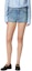 Details for (Women) Valentino Washed Zipper Casual Denim Shorts Women’s Blue 4B3DD16M8CR508