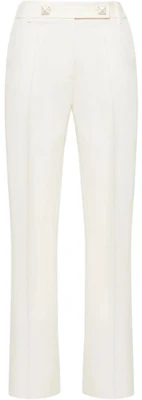 (W) 華倫天奴白色修身直筒中腰西裝長褲 FW21 BRB3651CFA03 Buy (W) 華倫天奴白色修身直筒中腰西裝長褲 FW21 BRB3651CFA03