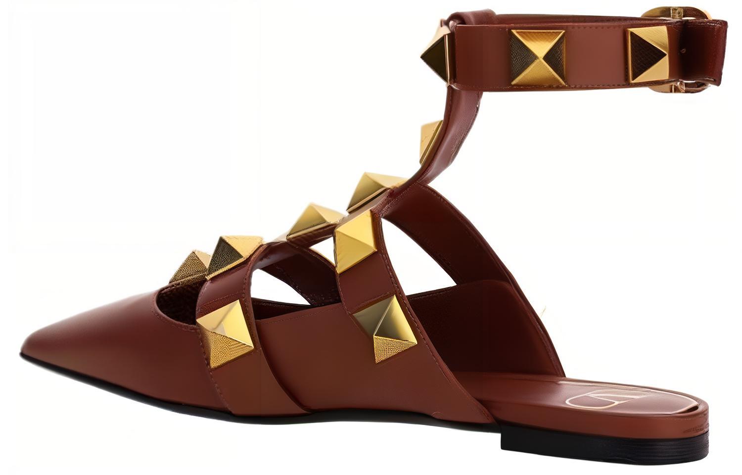 (W) Valentino Ballet Flat 'Brown' 圖 4