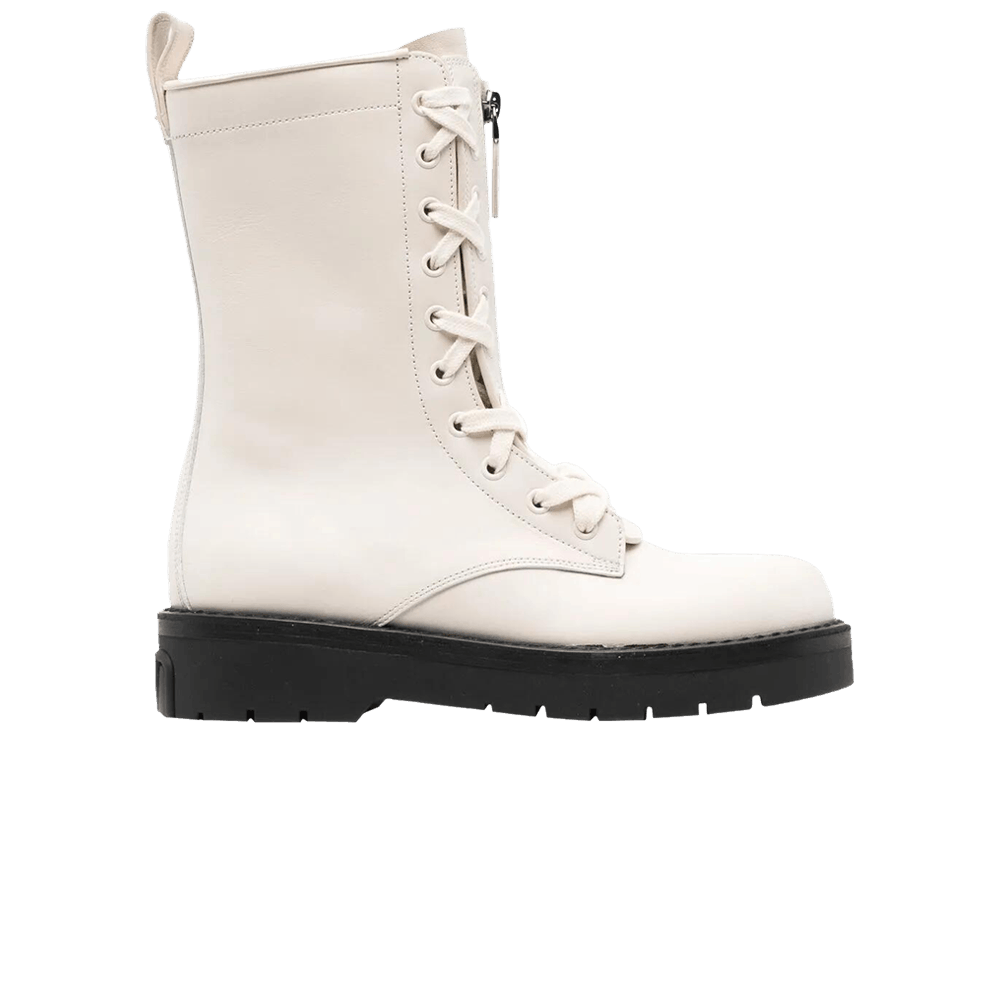 (Women) Valentino X Combat Leather Boot 'Neutrals' XW0S0EE3GLFI16