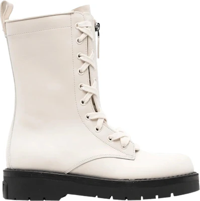 (W) Valentino Bootie Kulit Lace-Up Hujung Bulat 'Putih' XW0S0EE3GLFI16 Buy (W) Valentino Bootie Kulit Lace-Up Hujung Bulat 'Putih' XW0S0EE3GLFI16