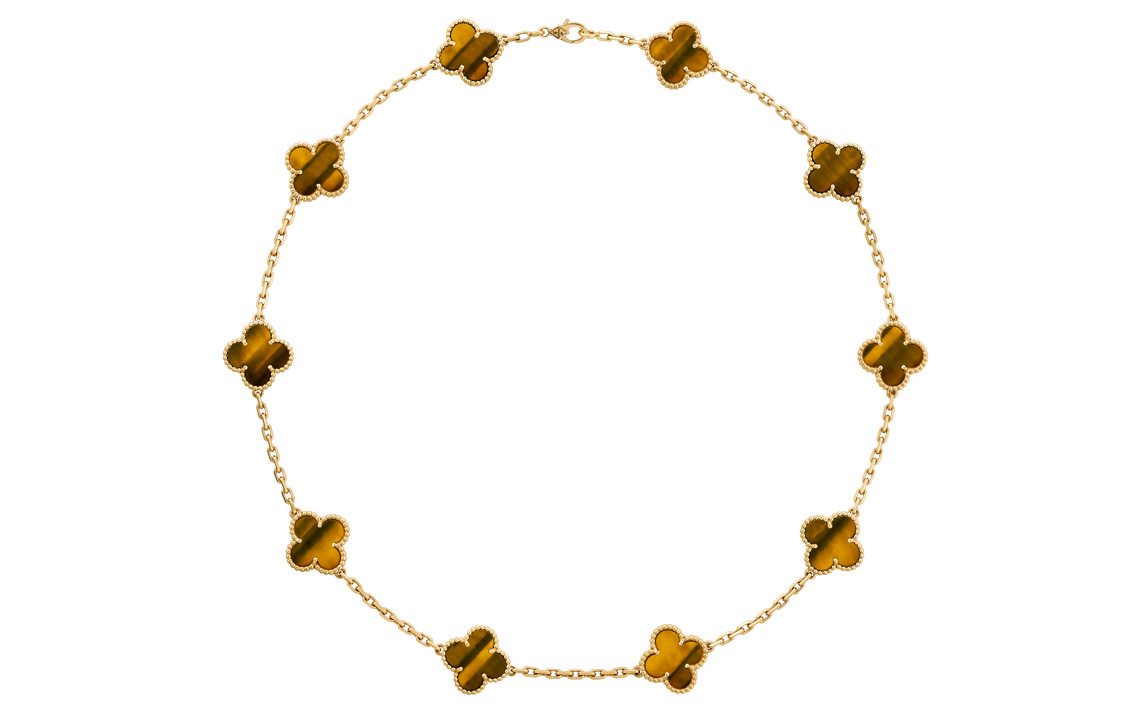 Lookbook (W) Kalung Wanita Van Cleef & Arpels 10 Motif Emas 18k - Emas. VCARD40700