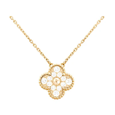 (Women) Van Cleef & Arpels 18K Gold Pendant Necklace for Women. VCARA45300
