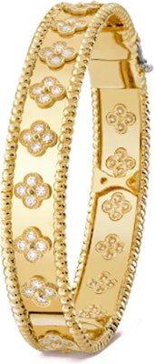 (W) Van Cleef & Arpels Alhambra Gelang Emas 18K Berlian. VCARO3YB00 Buy (W) Van Cleef & Arpels Alhambra Gelang Emas 18K Berlian. VCARO3YB00
