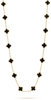 (Women) Van Cleef & Arpels Alhambra 4-Leaf Clover 18K Gold Necklace Women VCARA43100 (Women) Van Cleef & Arpels Alhambra 4-Leaf Clover 18K Gold Necklace Women VCARA43100