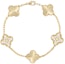 Order (W) Gelang Wanita Van Cleef & Arpels Alhambra 5 Motif Lucky Clover Emas 18K. VCARP4KN00