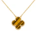 Lookbook (W) Kalung Van Cleef & Arpels Alhambra Clover Tiger Eye Emas - Perhiasan. VCARD38600