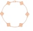 Shop (W) Van Cleef & Arpels Alhambra Sweet Clover Gelang Emas Rose 18k. VCARO8DD00