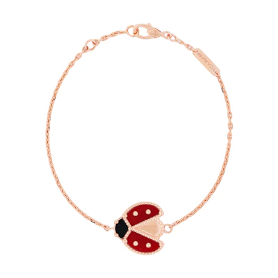 (Women) Van Cleef & Arpels Lucky Spring Red Alloy Bracelet for Women VCARP7R100