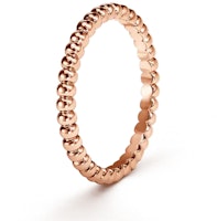 (Women) Van Cleef & Arpels Perlee Small Rose Gold Ring for Women. VCARN33000 (Women) Van Cleef & Arpels Perlee Small Rose Gold Ring for Women. VCARN33000