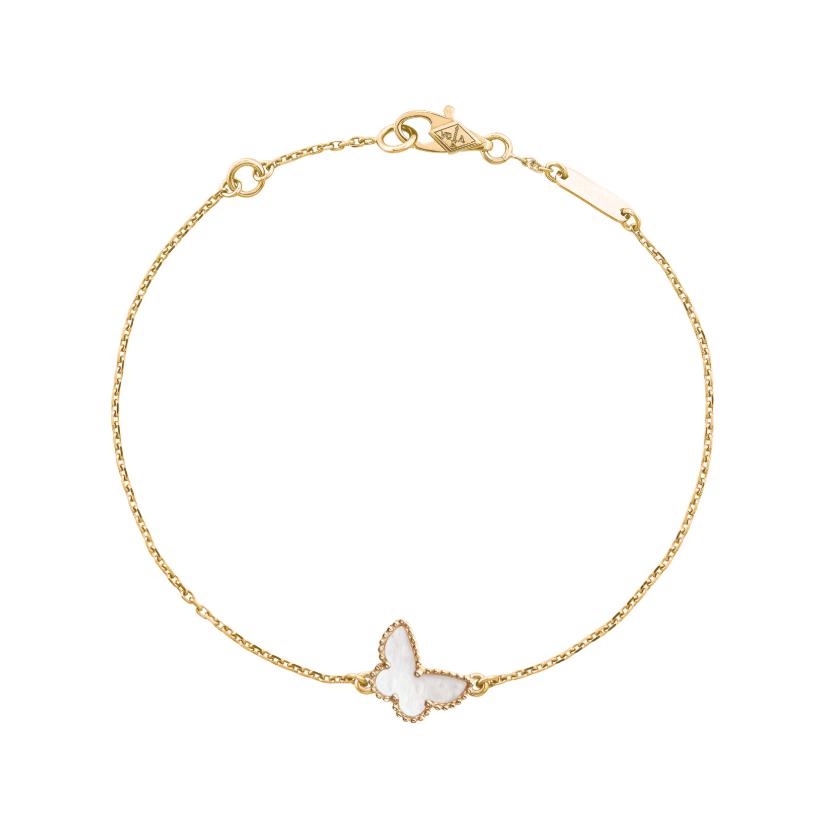 (Women) Van Cleef & Arpels Sweet Alhambra 18K Gold Bracelet for Women - Gold. VCARF69000