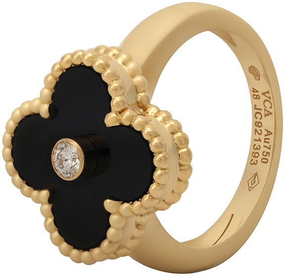 women-van-cleef-and-arpels-vintage-alhambra-18k-gold-diamond-clover-ring-for-women-vcara-41000