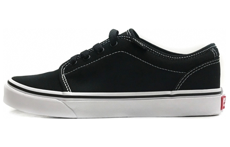 Vans 106 Vulcanized Minimalistic Cozy Low Tops Casual Skateboarding Shoes Black VN0A4UH66BT