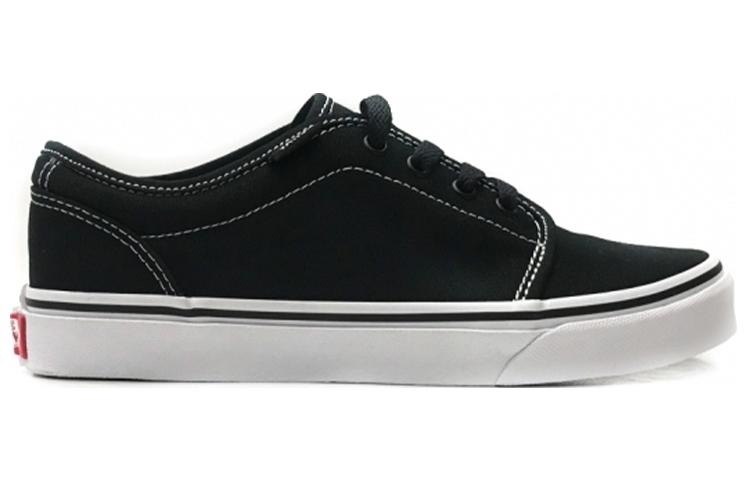 Vans 106 Vulcanized Minimalistic Cozy Low Tops Casual Skateboarding Shoes Black 圖 2