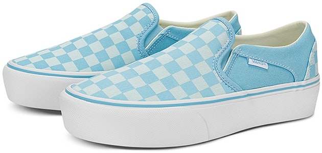 (W) Vans Asher Platform California 'Biru Putih' VN0A3WMMYRQ Lookbook (W) Vans Asher Platform California 'Biru Putih' VN0A3WMMYRQ