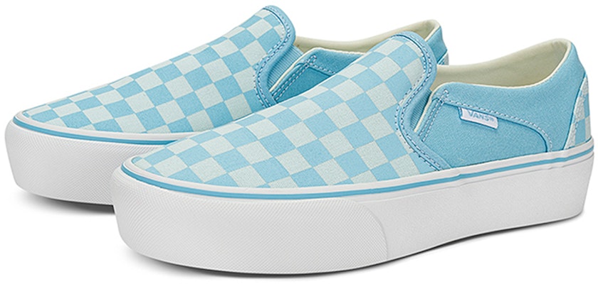 (Women) Vans Asher Platform California 'Blue White' VN0A3WMMYRQ Lookbook (Women) Vans Asher Platform California 'Blue White' VN0A3WMMYRQ
