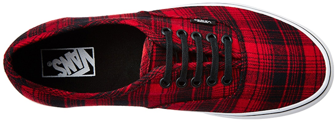 반스 어센틱 체크 레드블랙 (Bans Aoseantik Chekeu Redeublaek) VN0A348AM1U Lookbook 반스 어센틱 체크 레드블랙 (Bans Aoseantik Chekeu Redeublaek) VN0A348AM1U