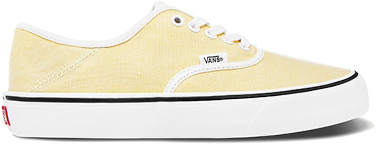 Vans Authentic 防滑耐磨 低幫 板鞋 女款 黃白 Order Vans Authentic 防滑耐磨 低幫 板鞋 女款 黃白