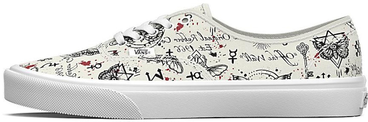 (Women) Vans Authentic Graphic Shoes 'White Black' VN0A5KS9KIG Buy (Women) Vans Authentic Graphic Shoes 'White Black' VN0A5KS9KIG