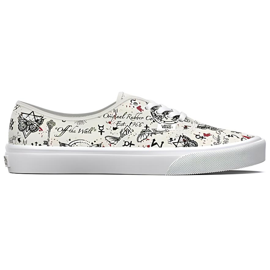 Order Vans Authentic 潮流低筒板鞋 男女同款 白色