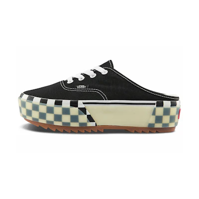 Vans Authentic Mule Stacked 'Black White'