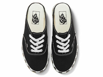 Vans Authentic Mule Stacked 'Negro Blanco' VN0A4BW18BM Lookbook Vans Authentic Mule Stacked 'Negro Blanco' VN0A4BW18BM