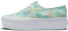 Buy (W) Vans Authentic Pastel Picnic Stackform Zapatos 'Verde Blanco' VN0A5KXXPP5