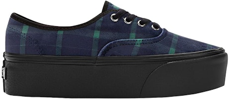 (W) Vans Authentic Stackform “天鹅绒格纹-绿黑” VN0A5KXX203 Order (W) Vans Authentic Stackform “天鹅绒格纹-绿黑” VN0A5KXX203