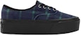 (W) Vans Authentic Stackform 'Beludru Kotak - Hijau Hitam' VN0A5KXX203