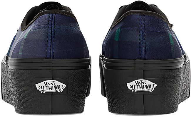 (Women) Vans Authentic Stackform 'Velvet Plaid - Green Black' VN0A5KXX203 Purchase (Women) Vans Authentic Stackform 'Velvet Plaid - Green Black' VN0A5KXX203
