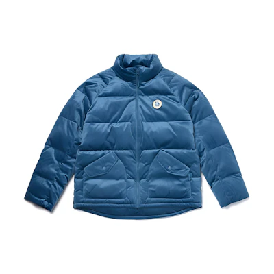 (Women) Vans Blue Outdoor Casual Multi-Pocket Zip-Up Jacket VN0A7YIIP8X