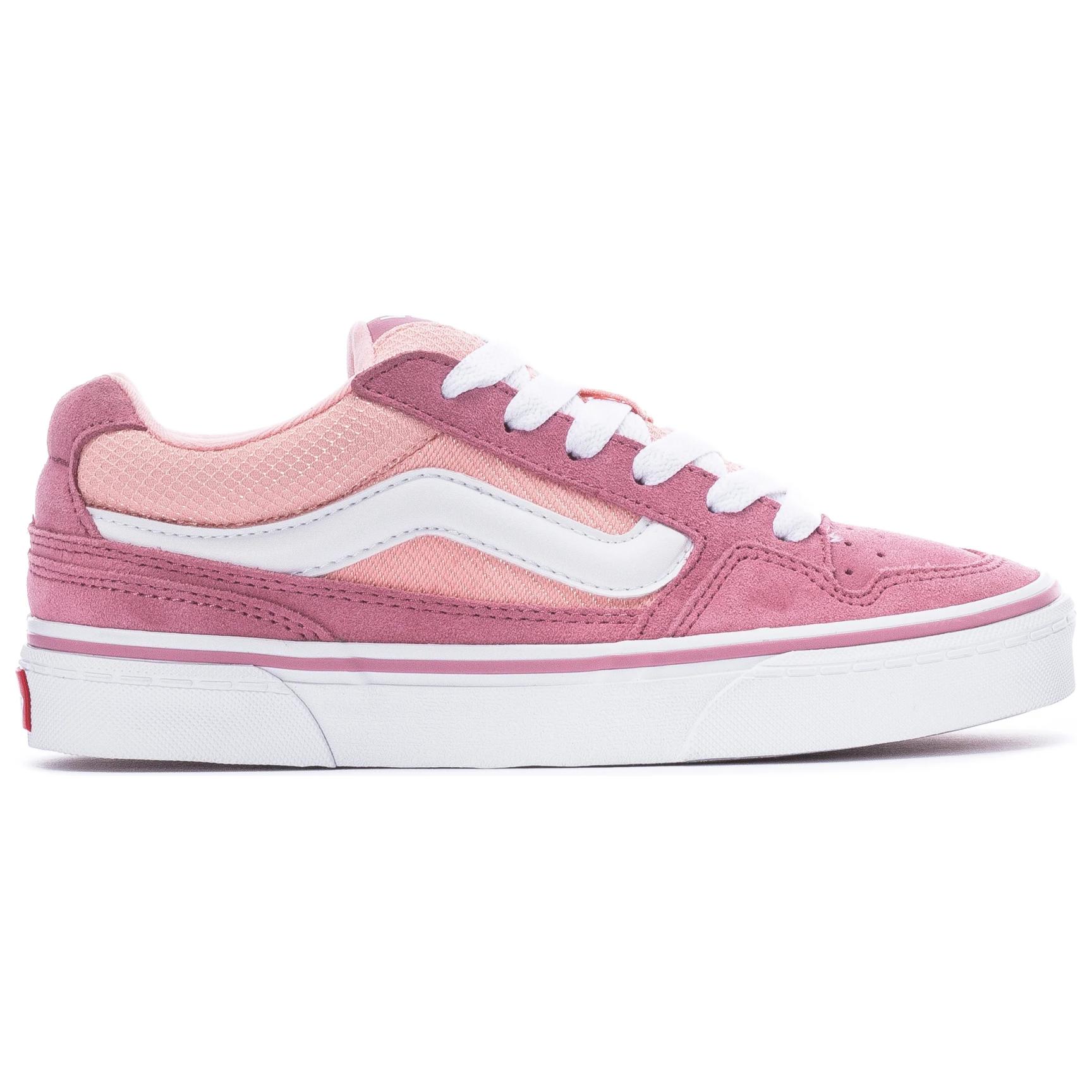 Lookbook Vans Caldrone 防滑減震耐磨 低幫 板鞋 女款 粉色