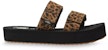 (W) Sandal Vans Cayucas Cetakan Harimau Bintang Hitam VN0A4U1X4Y5