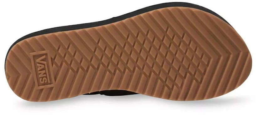 Vans Cayucas 潮流運動拖鞋 女款 黑豹紋 Shop Vans Cayucas 潮流運動拖鞋 女款 黑豹紋