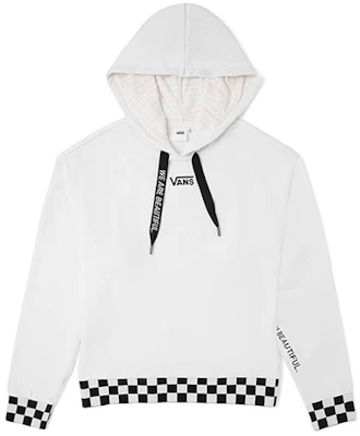 (W) Sudadera Casual a Cuadros Vans Blanca VN0A5DRBZU6 Buy (W) Sudadera Casual a Cuadros Vans Blanca VN0A5DRBZU6