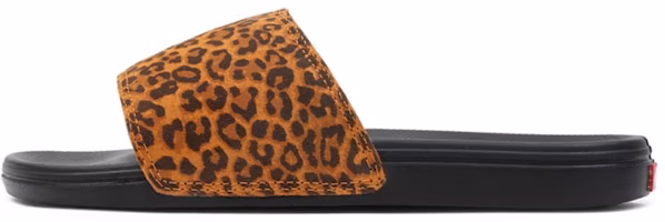 (Women) Vans Cheetah La Costa Slide-On Sandals Brown VN0A5HFEA81 (Women) Vans Cheetah La Costa Slide-On Sandals Brown VN0A5HFEA81