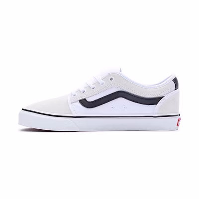 (W) Vans Chukka Low Sidestripe 'White Black'