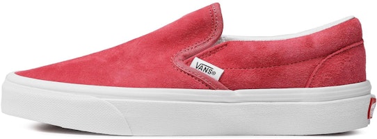 (Women) Vans Classic Slip-On 'Red White' VN0009Q7ZLD1 (Women) Vans Classic Slip-On 'Red White' VN0009Q7ZLD1