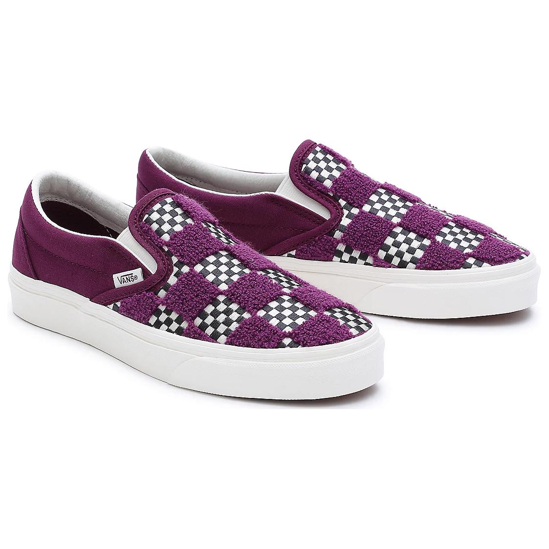 Lookbook (W) 반스 클래식 슬립온 "터프티드 퍼플" (or 반스 터프티드 퍼플 슬립온 if brevity trumps full name) VN0009Q7DRV