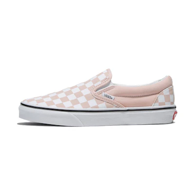 (W) Vans Classic Slip-On Checkerboard 'Pink'