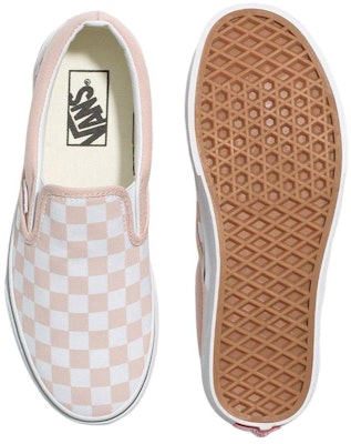 (Women) Vans Classic Slip-On Checkerboard 'Pink' VN000BVZBQL Details for (Women) Vans Classic Slip-On Checkerboard 'Pink' VN000BVZBQL